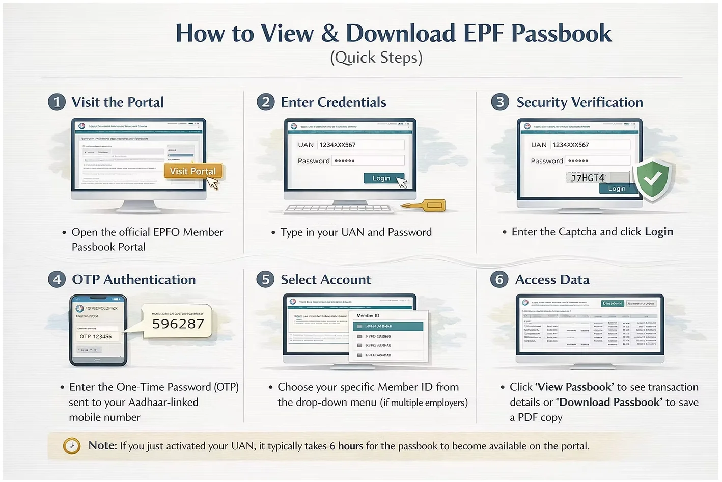 How to Access Your EPF Passbook