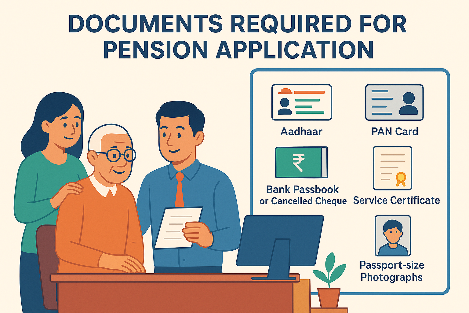 Documents Required for EPF Pension (EPS) Application