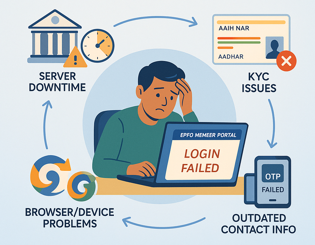 EPF Login Issues