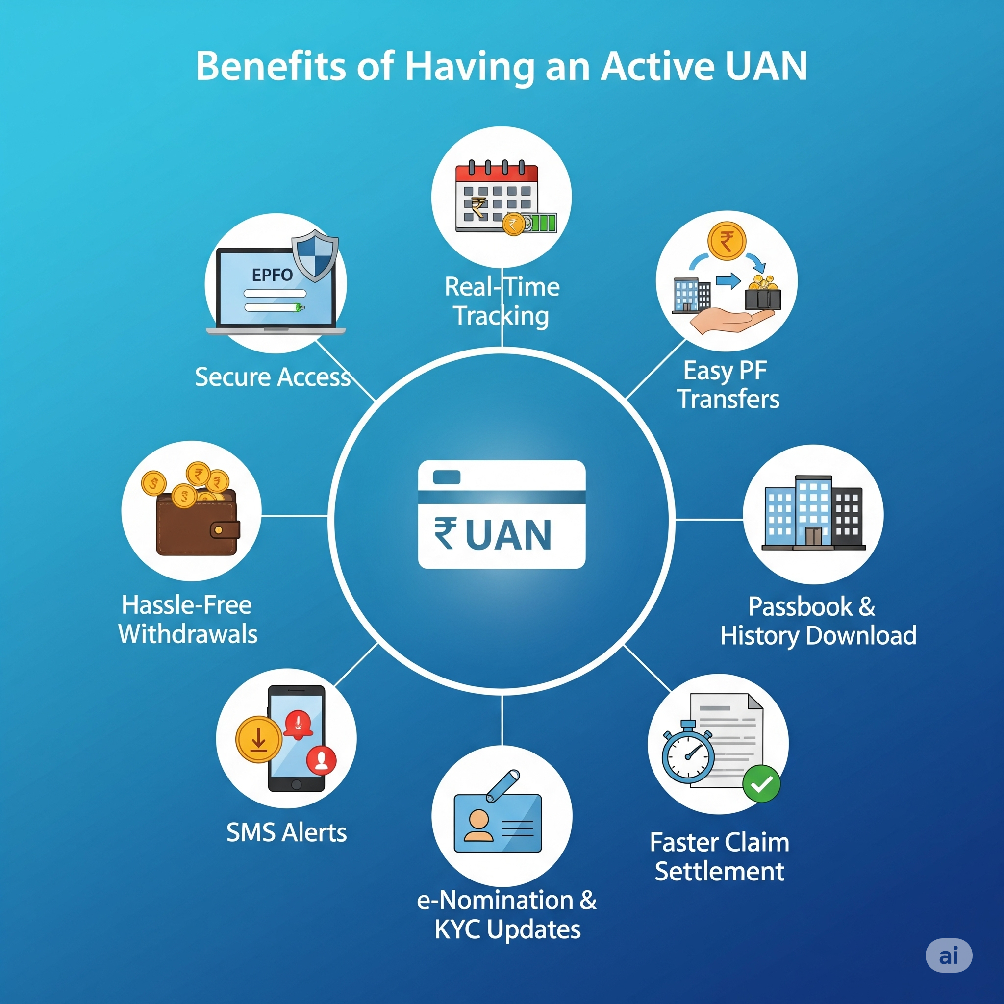Benefits of Active UAN