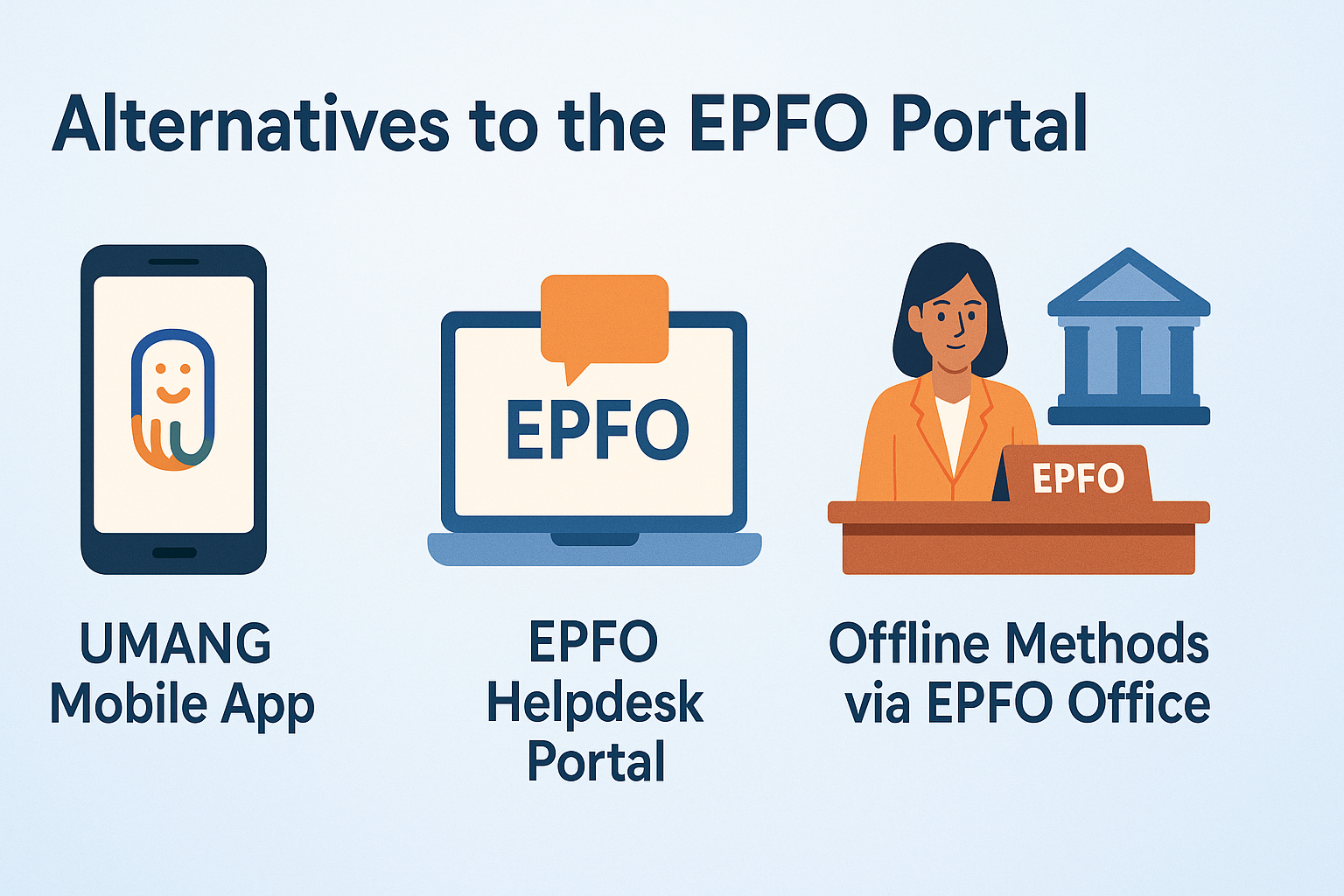 Alternatives to the EPFO Portal