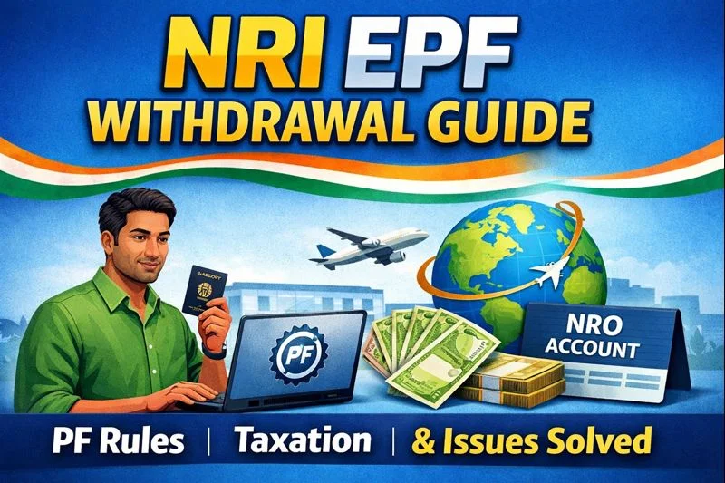 NRI EPF Withdrawal: Rules, Process, Tax & Common Problems