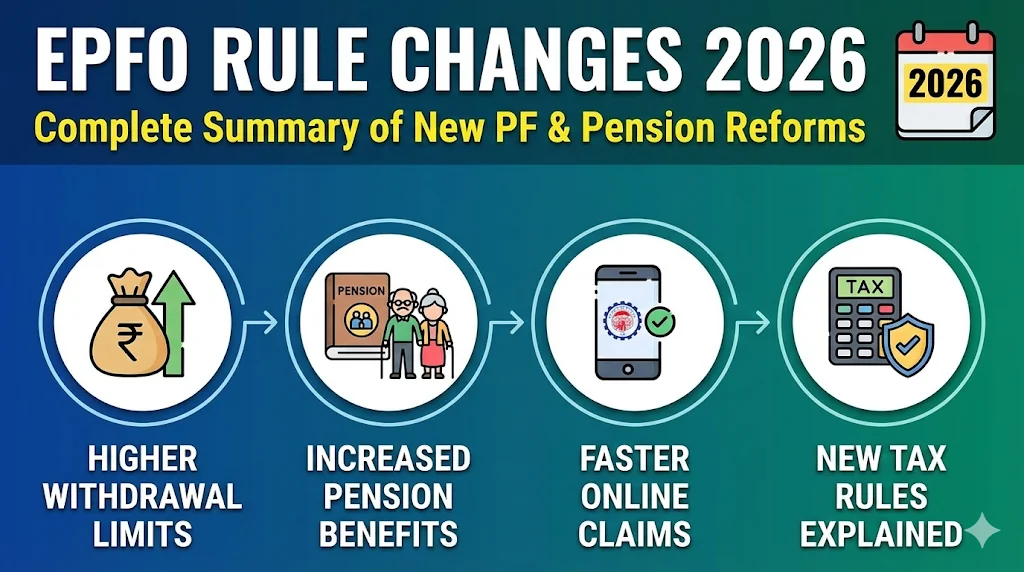 EPFO Rule Changes 2026: Complete Summary of New PF & Pension Reforms