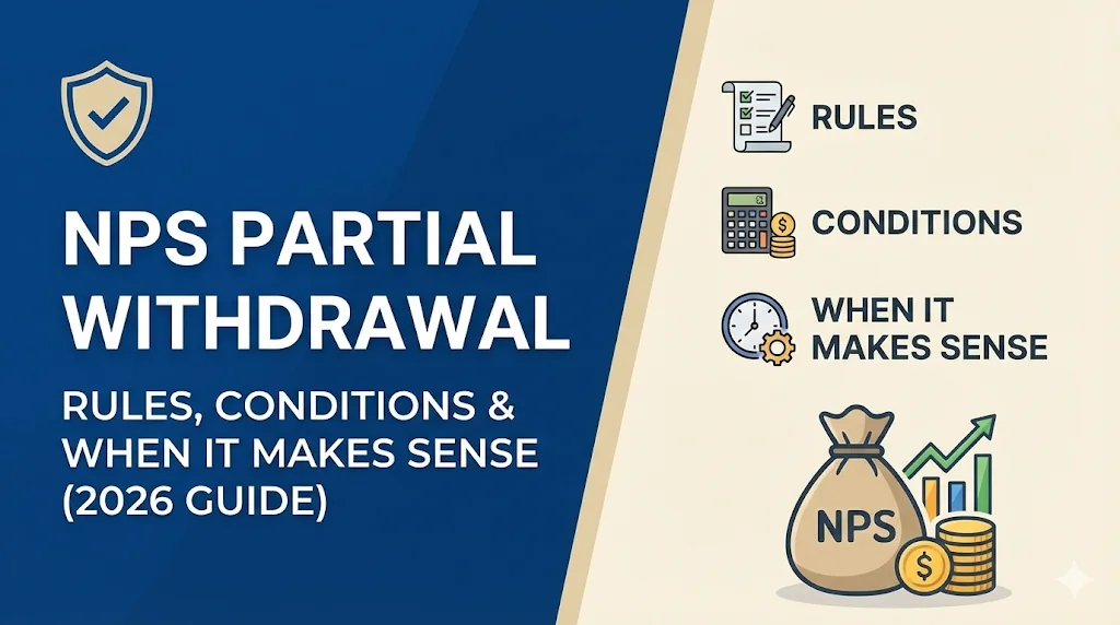 NPS Partial Withdrawal: Rules, Conditions & When It Makes Sense (2026 Guide)