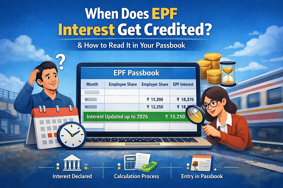 Why Your PF Interest Is Not Showing 