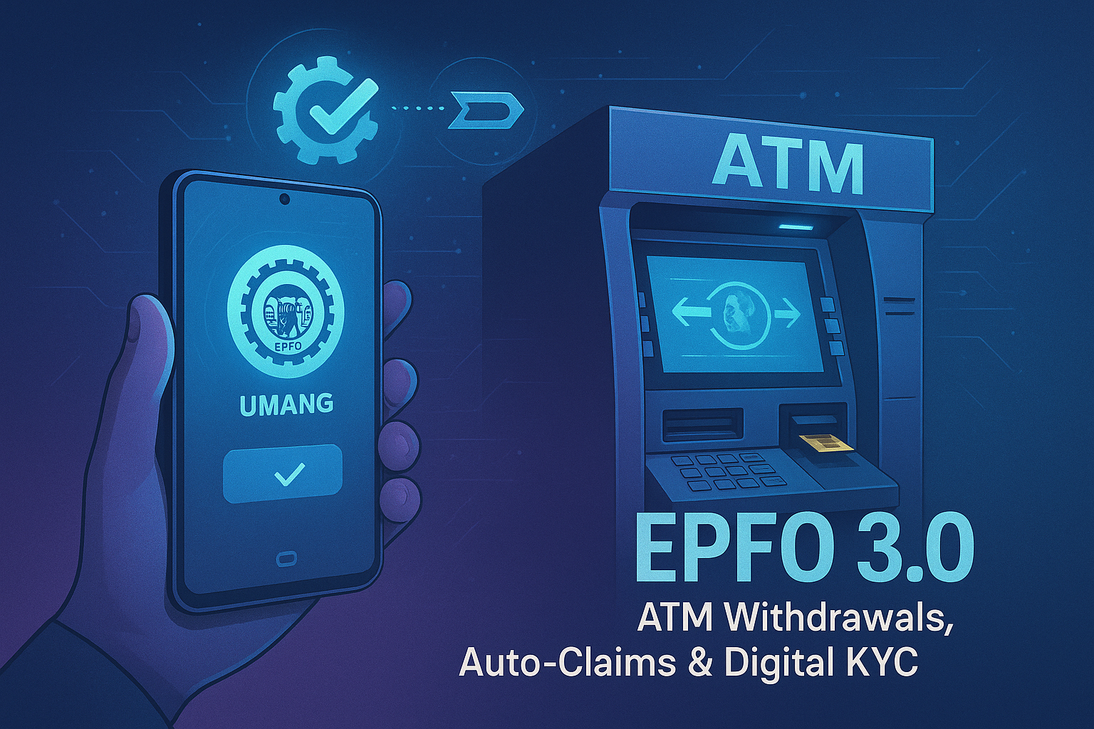 EPFO 3.0: ATM Withdrawals, Auto-Claims & Digital KYC