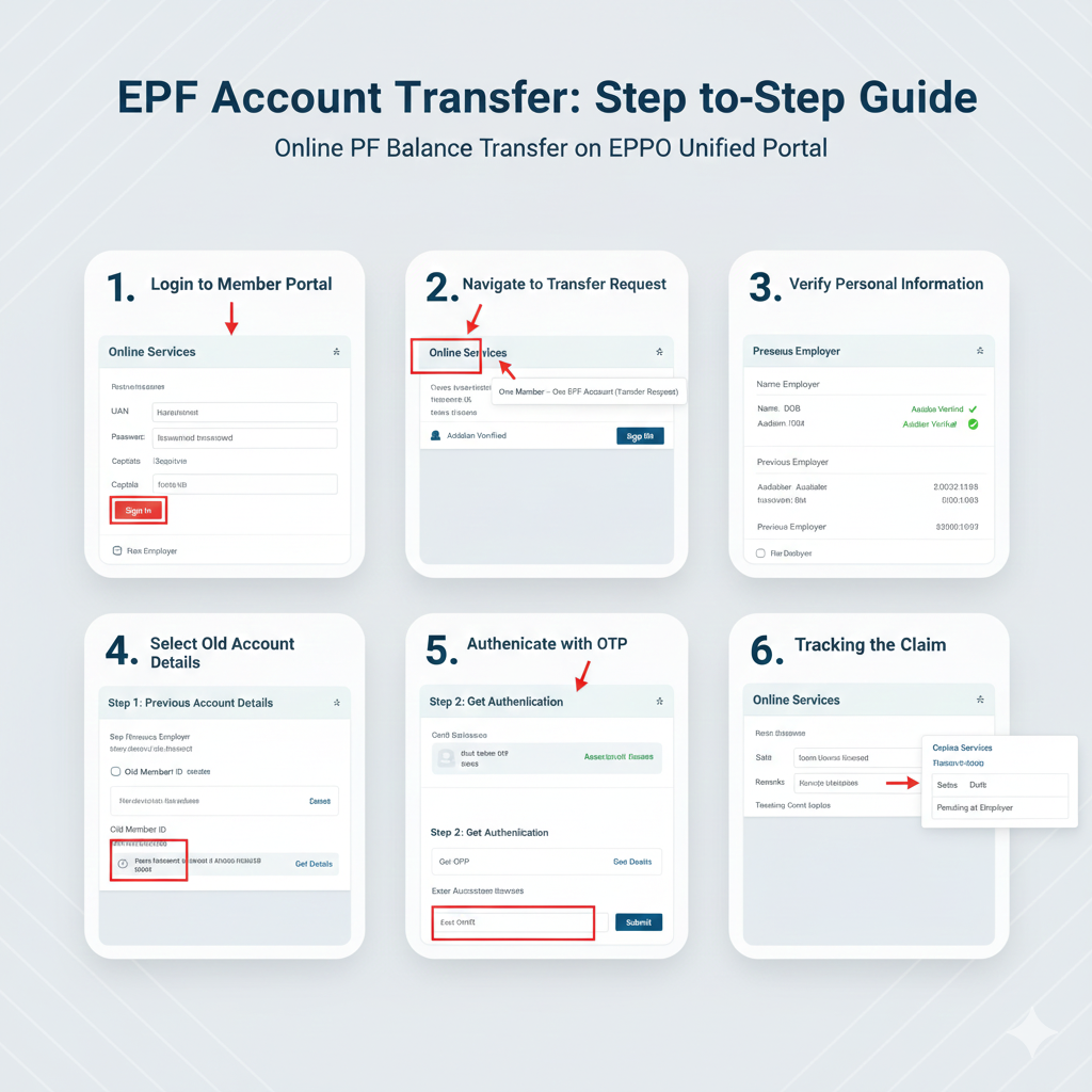 How to Apply for EPF Form 13 Online
