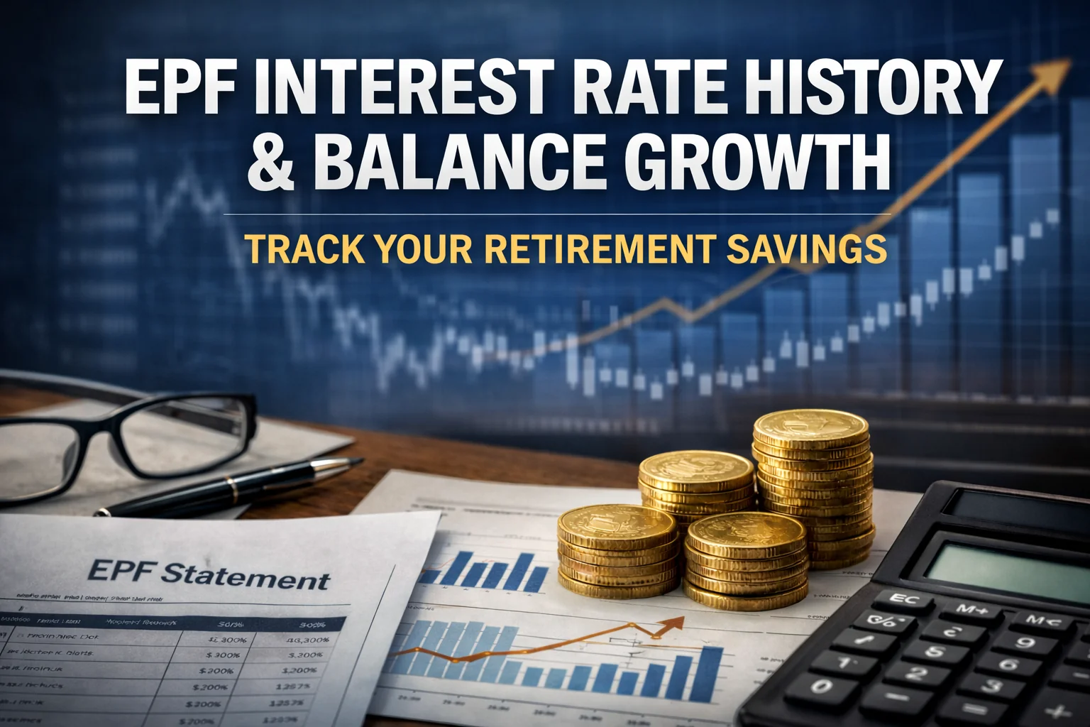 EPF Interest Rate History & Balance Growth