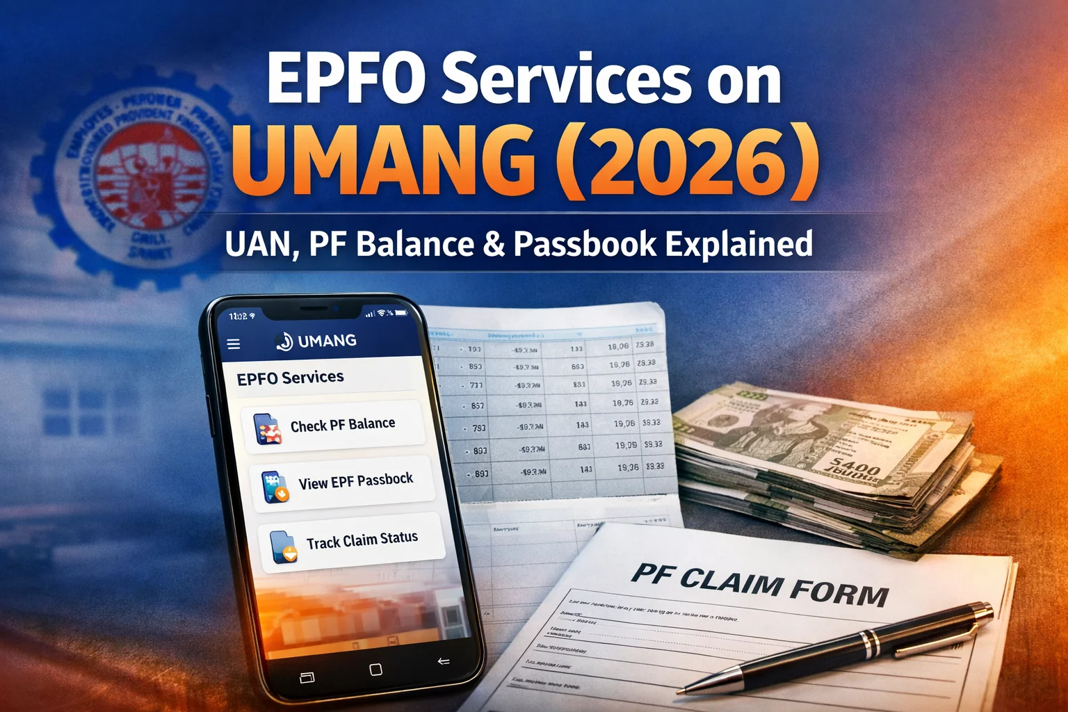 EPFO Services on UMANG (2026): UAN, PF Balance & Passbook Explained