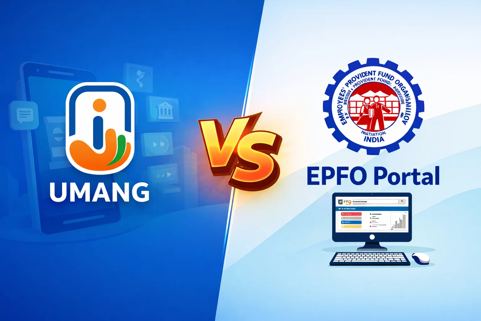  UMANG vs EPFO Portal